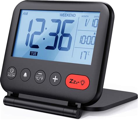 small clocks amazon|small digital clock with temperature.